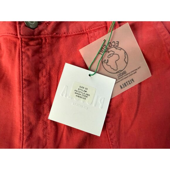 Pistola Womens Hibiscus Style P09-1606-HBS Eco-Friendly Pants Size 33 - Picture 6 of 6